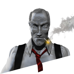 NoseBound Game Cover Art - Noir Detective Adventure