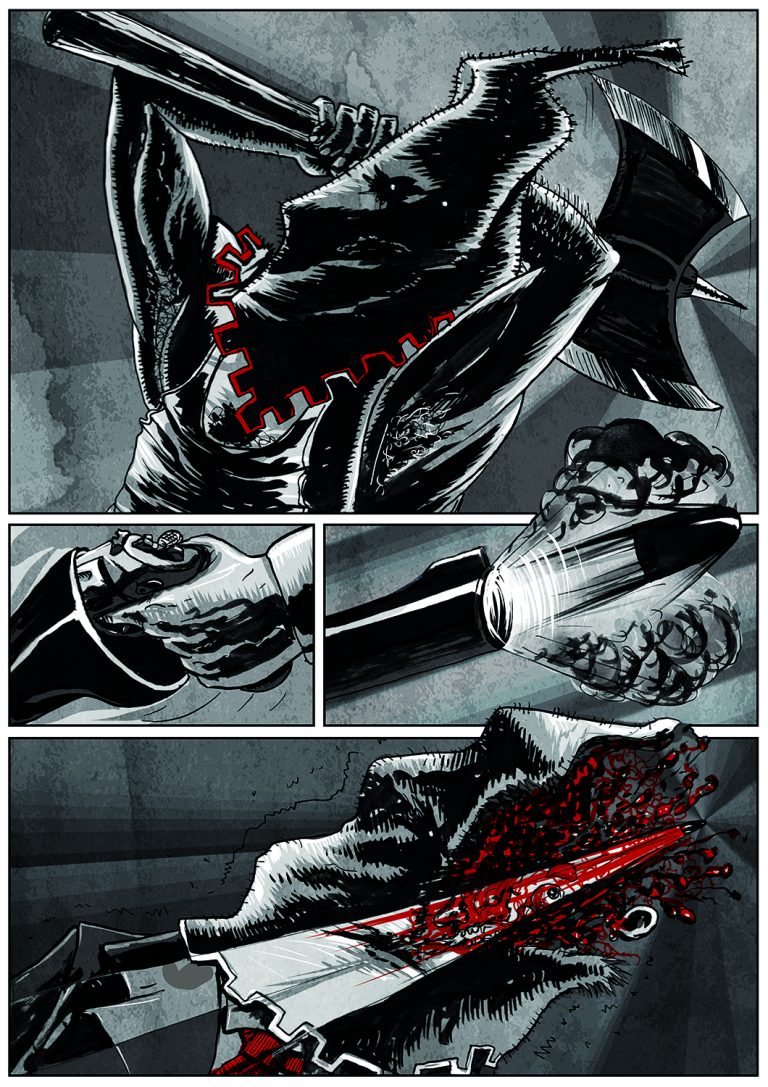 Nauseabundo Comic Page 1 - NoseBound Official Comic