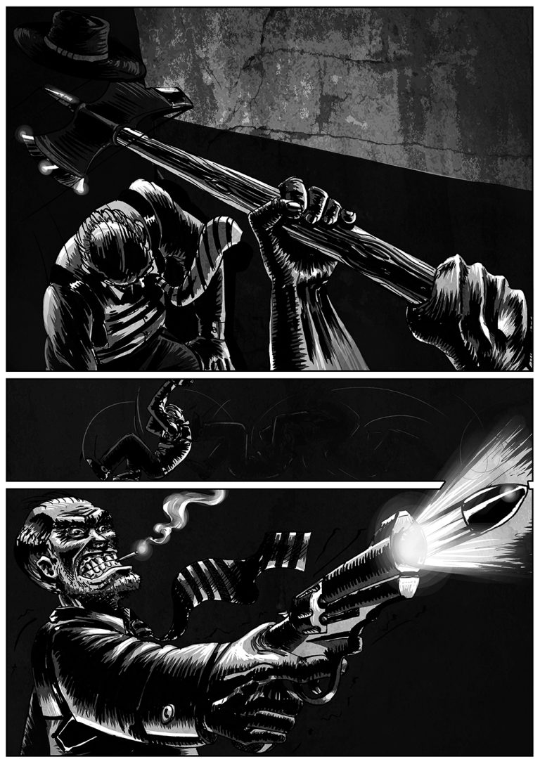 Nauseabundo Comic Page 2 - NoseBound Official Comic