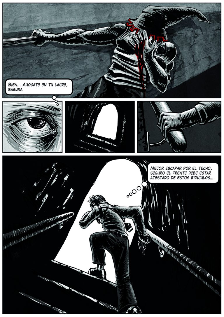 Nauseabundo Comic Page 3 - NoseBound Official Comic